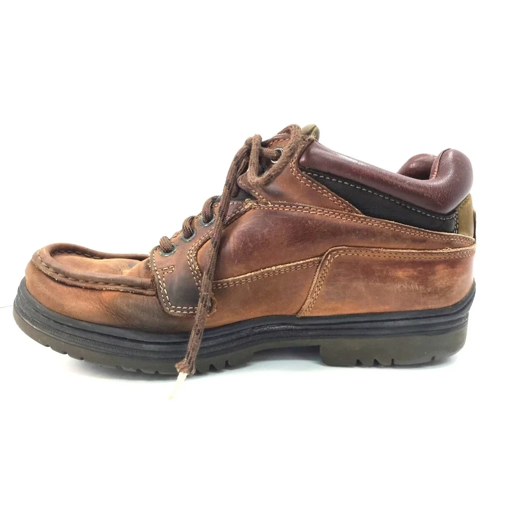 Timberland Men's Waterproof Chukka Gore Tex Brown‎ Leather Boots 37042 Sz 9.5M